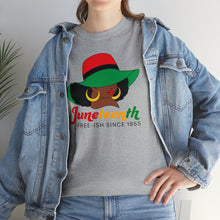 Load image into Gallery viewer, Juneteenth Sun Hat Tee
