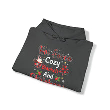 Load image into Gallery viewer, Hot Cocoa &amp; Cozy Blankets Hooded Sweatshirt
