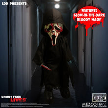 Load image into Gallery viewer, LDD Present Ghost Face Bloody Glow-in-the-Dark Edition 10-Inch Doll - Entertainment Earth Exclusive
