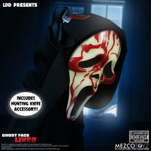 Load image into Gallery viewer, LDD Present Ghost Face Bloody Glow-in-the-Dark Edition 10-Inch Doll - Entertainment Earth Exclusive
