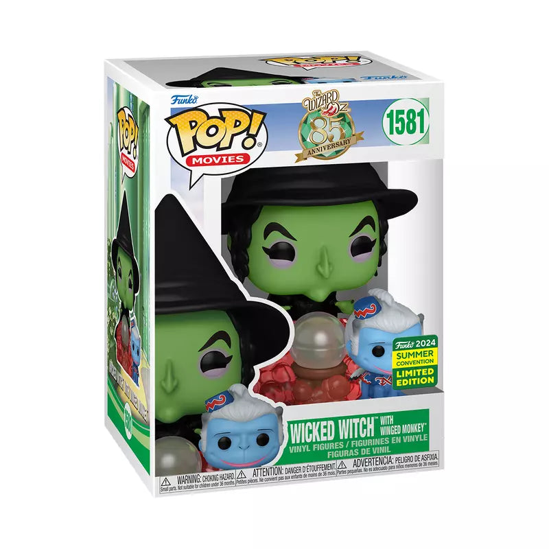 Funko Pop! Wicked Witch - The Wizard of Oz #1581 (SDCC 2024 Exclusive)